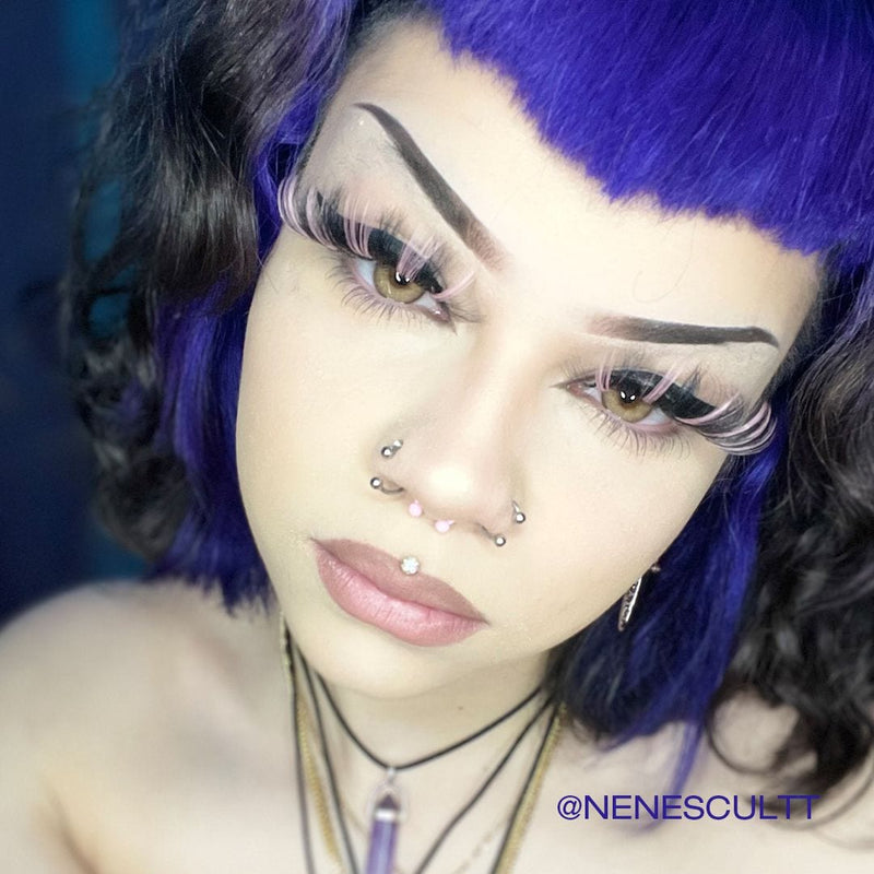 Brown Crown Contact Lenses