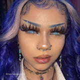 Blue Snow Contact Lenses