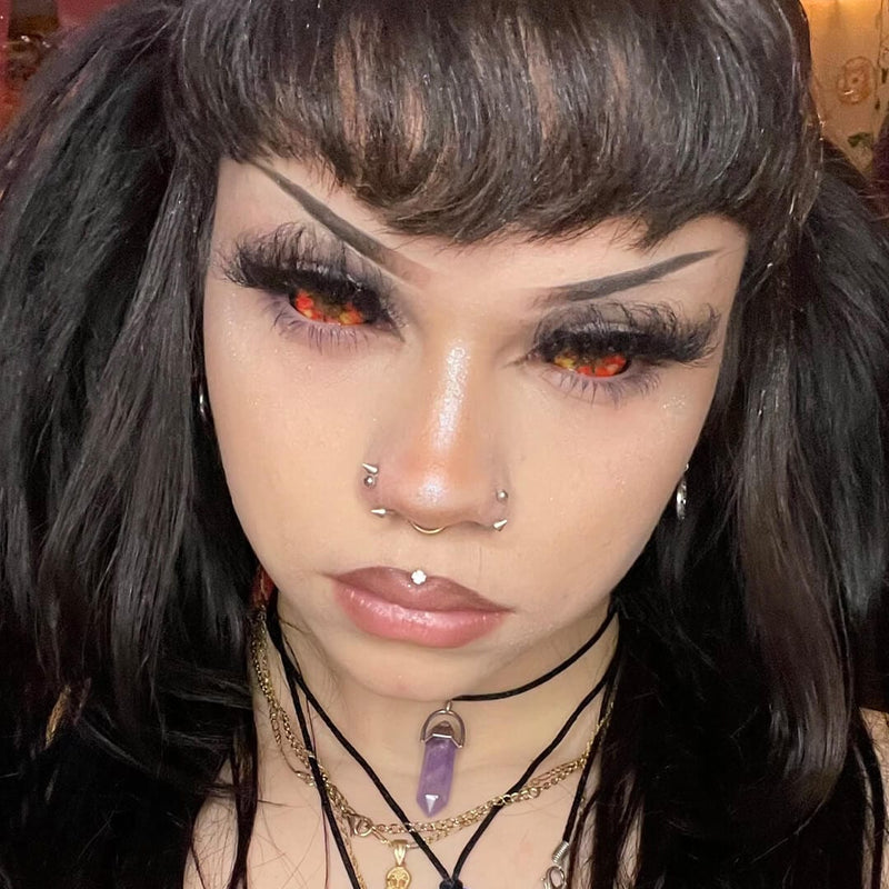 Nene Zombie Blood 22mm Full Sclera Contact Lenses