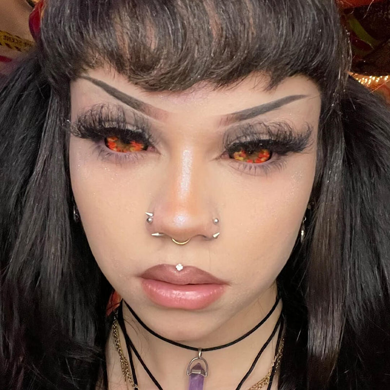 Nene Zombie Blood 22mm Full Sclera Contact Lenses